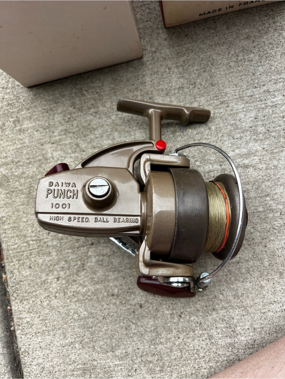 Vintage Daiwa Punch 1001 Spinning Fishing Reel